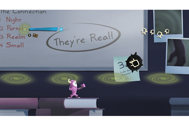 A GIF of Little Monster's first stage